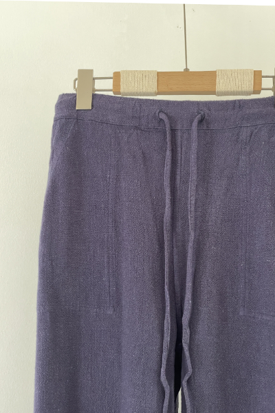 Crop Pant - Navy